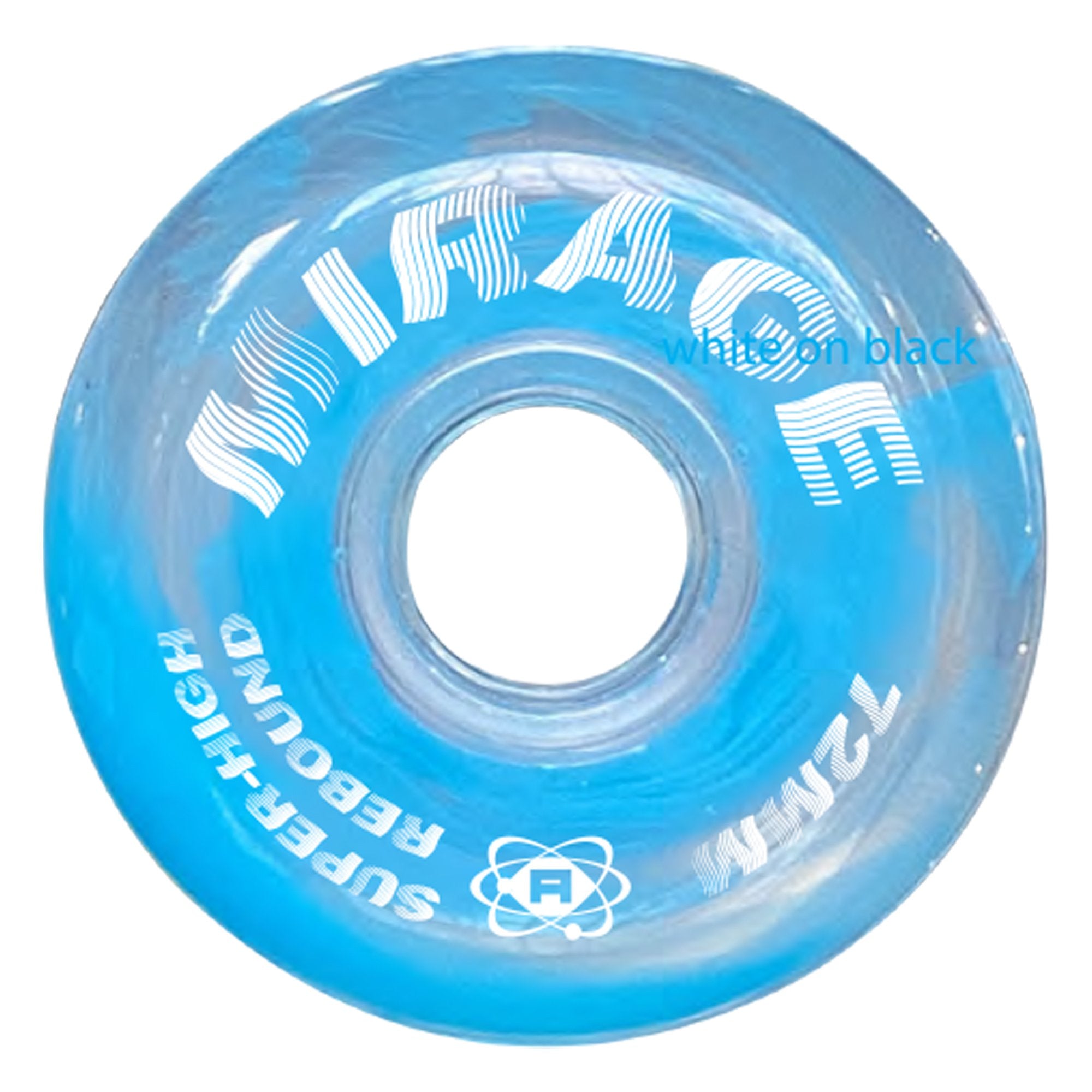 ATOM MIRAGE SUPER HIGH REBOUND INLINE FIGURE ROLLER WHEELS