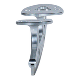 Metal bracket on a white background