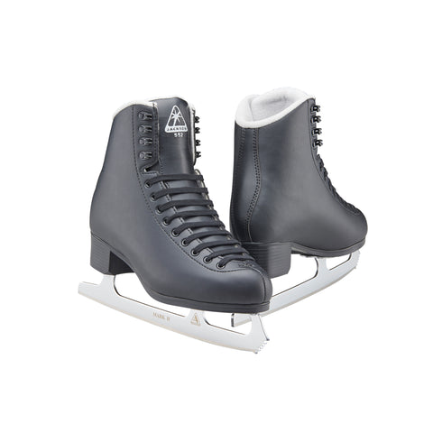 Jackson Ultima Classic 552 Mens Boys Black Figure Skate PVC Sole Mark 2 Blade